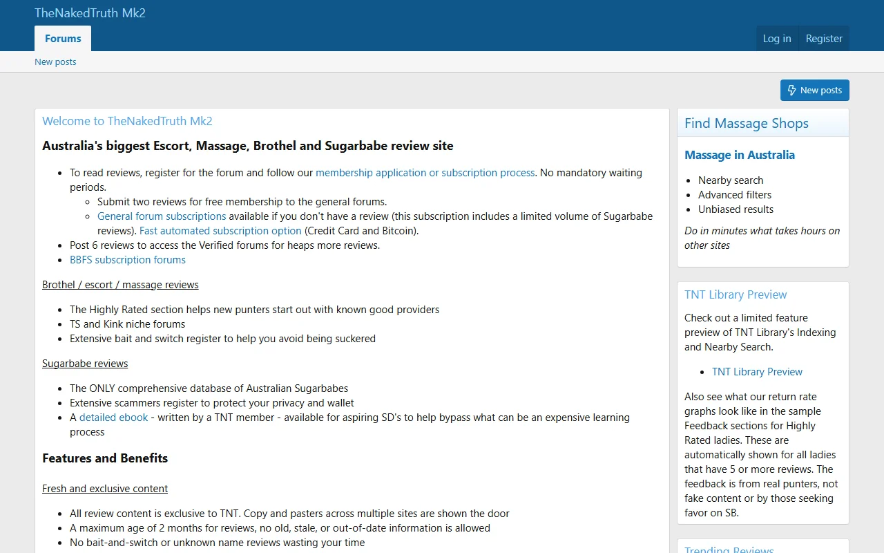 Screenshot: Thenakedtruth Screenshot of Thenakedtruth